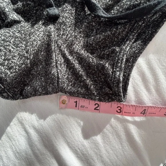 PINK Heathered Black Lounge Sleep Short Rainbow FaLaLa Size M - Picture 3 of 6